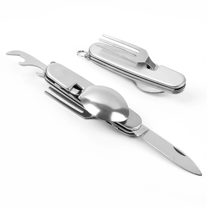 Camping Cooking Full Set - Juego de vajilla para acampar, tenedor