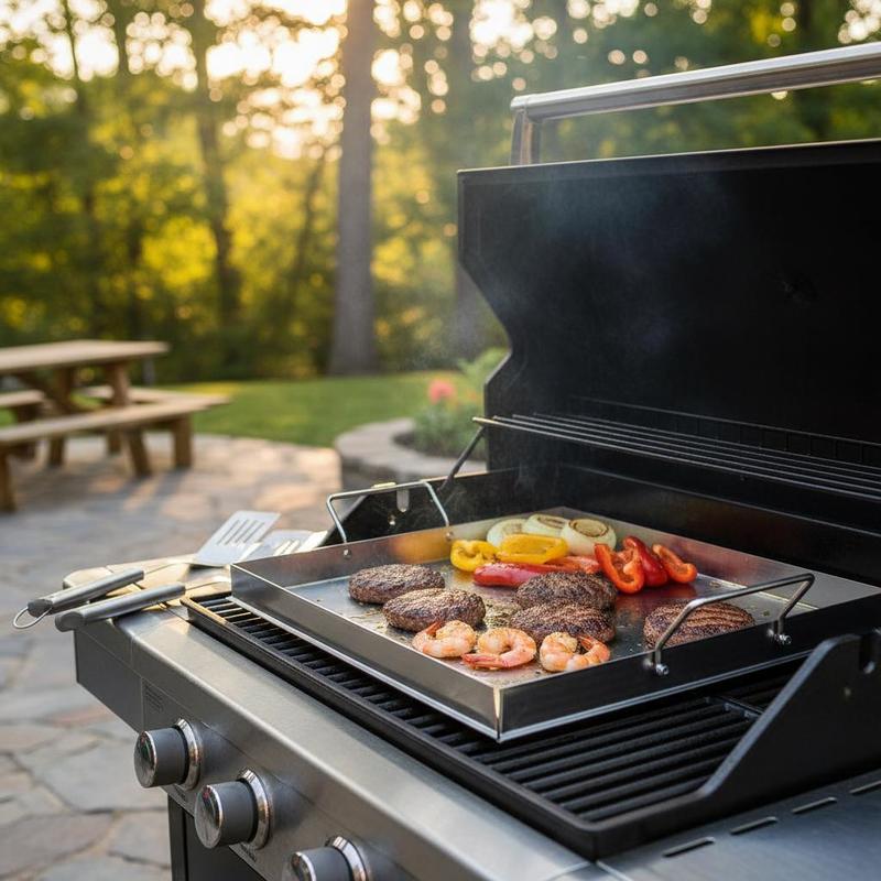 Campfire Cooking Anime - Plancha universal de superficie plana de