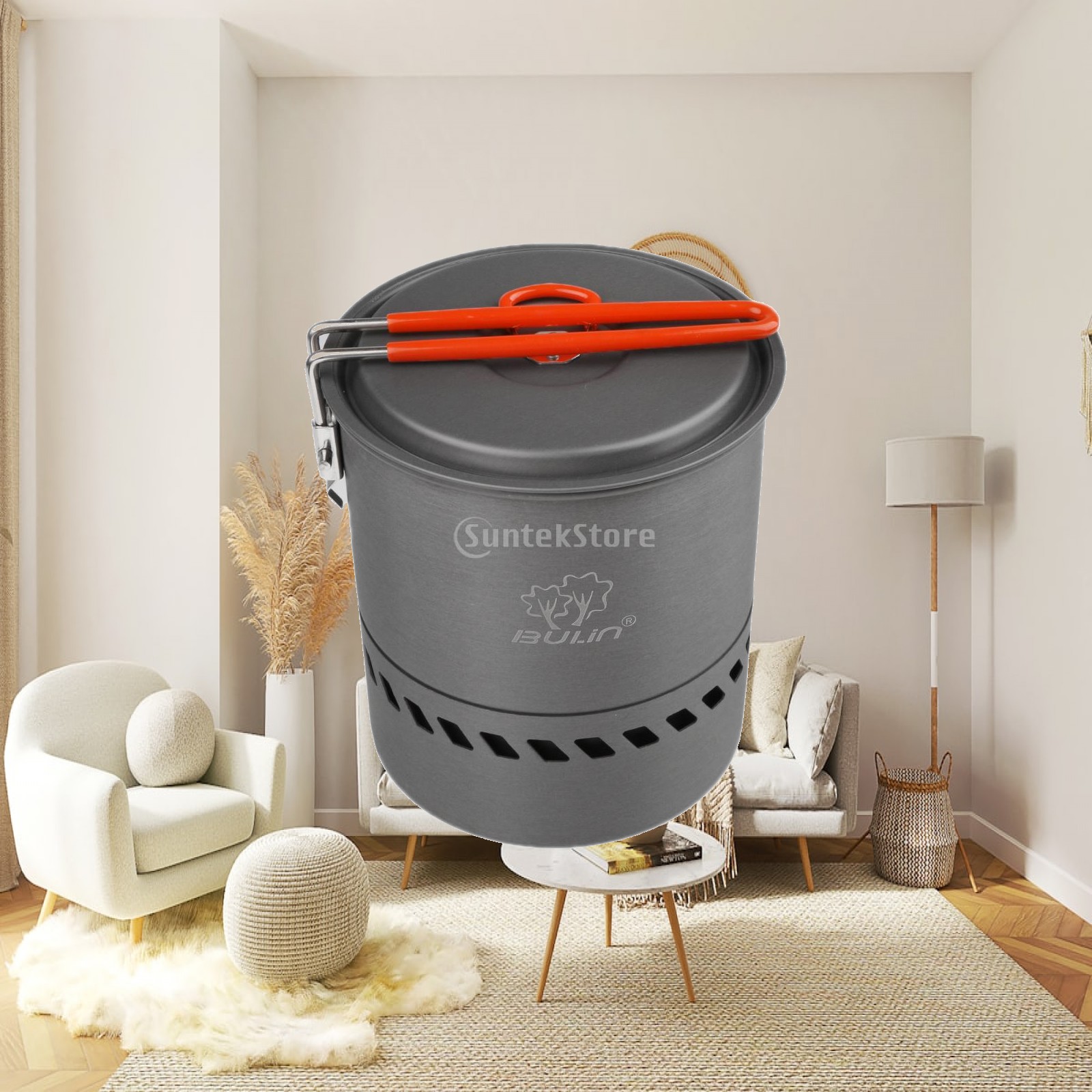 Camping Lightweight Cooking Pot - Olla de Camping de Aleación de