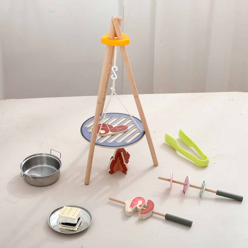 Camping Cooking Set For 4 - Experiencia de cocina Montessori, juguetes de