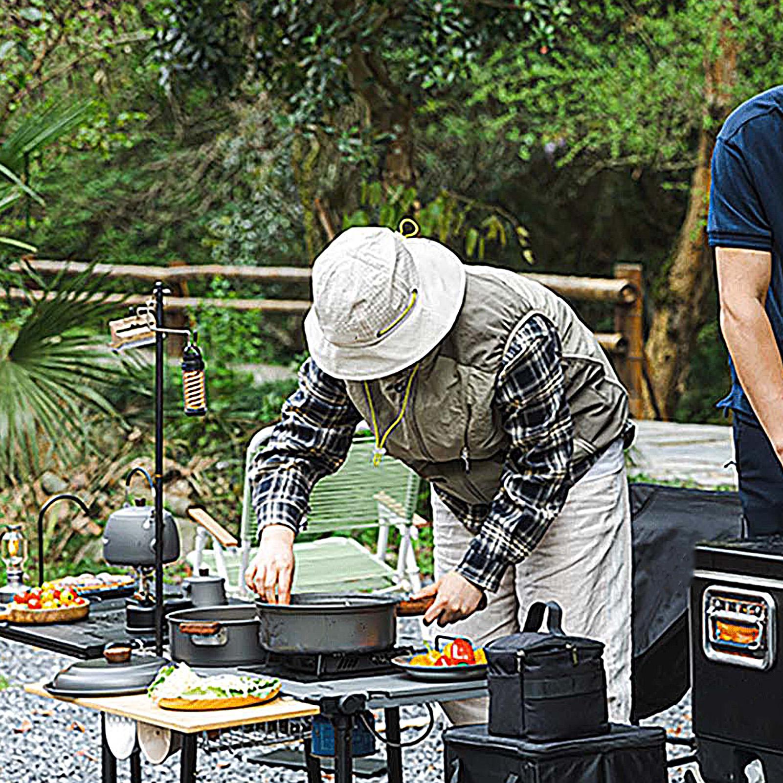 Camping Lightweight Cooking Pot - Olla portátil para acampar, olla de