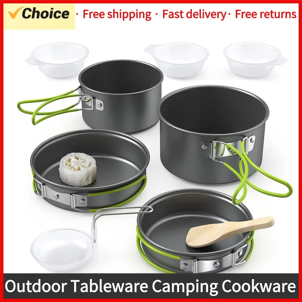 Camping Cooking Set For 4 - Juego de Utensilios de Cocina para