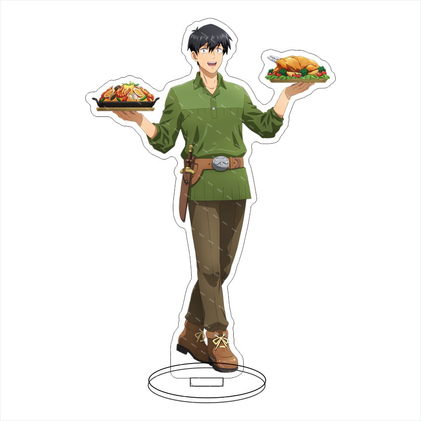 Mukohda Tsuyoshi Soporte acríl - Campfire Cooking Anime reseña y precio