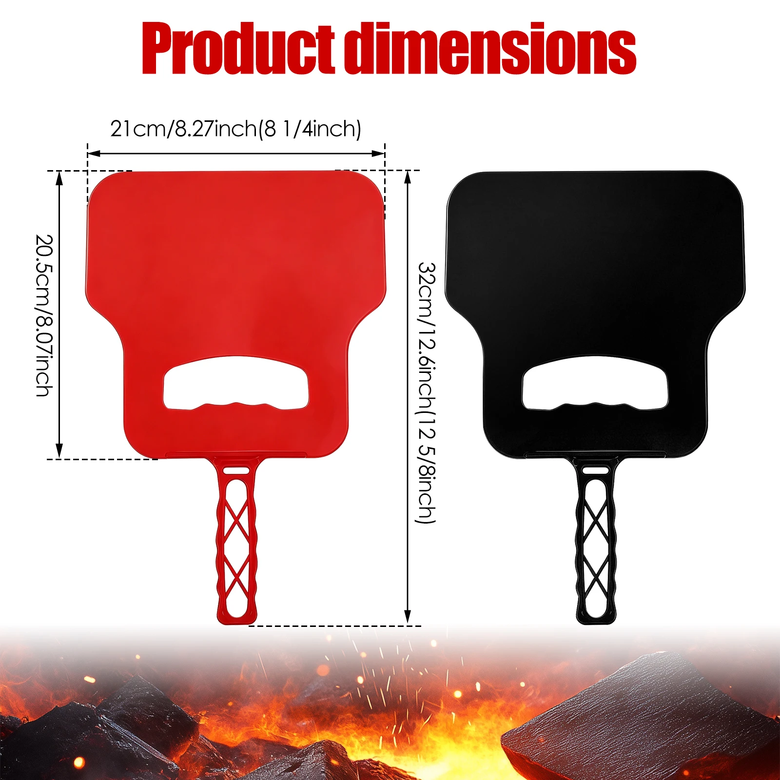 Ventilador Manual de Plástico, - Camping Cooking Griddle reseña y precio