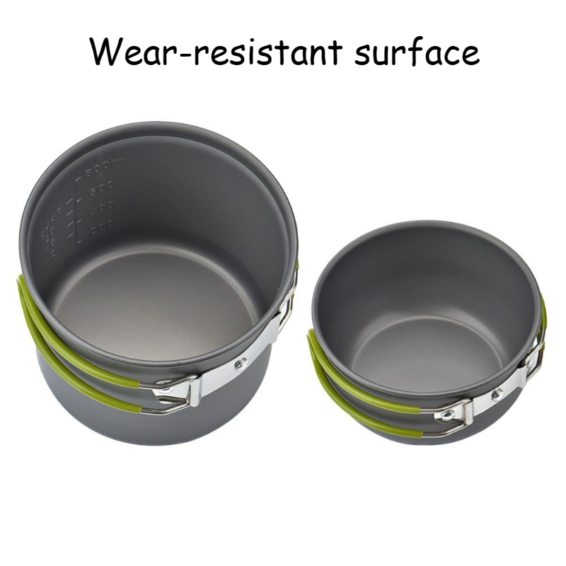 Utensilios de cocina portátile - Camping Lightweight Cooking Pot reseña y precio