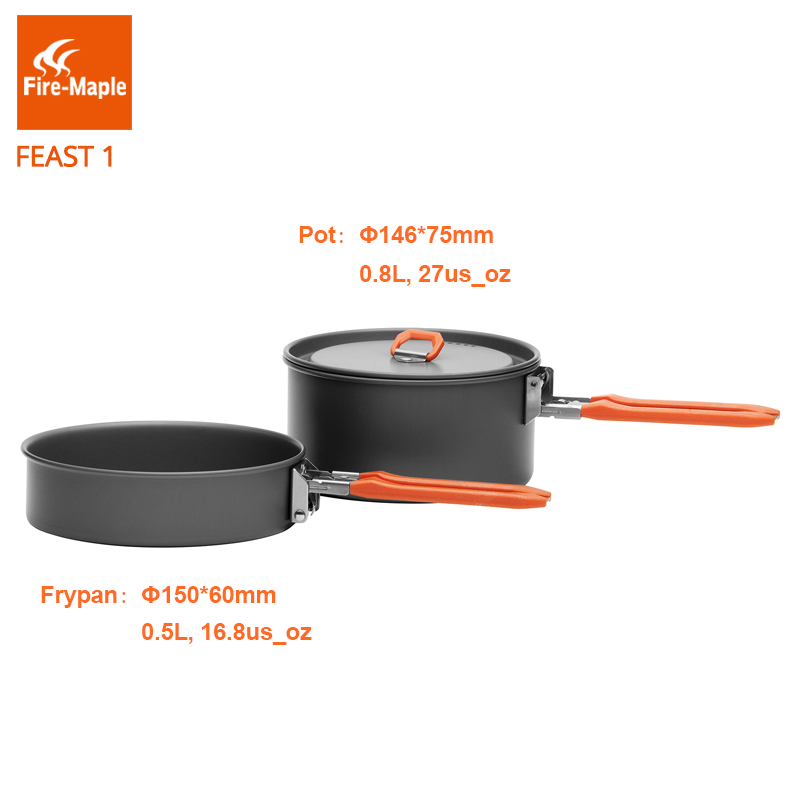 Fire Maple Feast 1-utensilios  - Camping Cooking Backpack reseña y precio