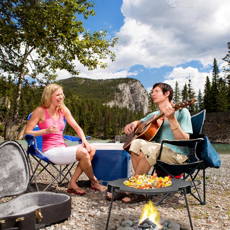 Parrilla desmontable, trípode  - Camping Cooking Grate reseña y precio