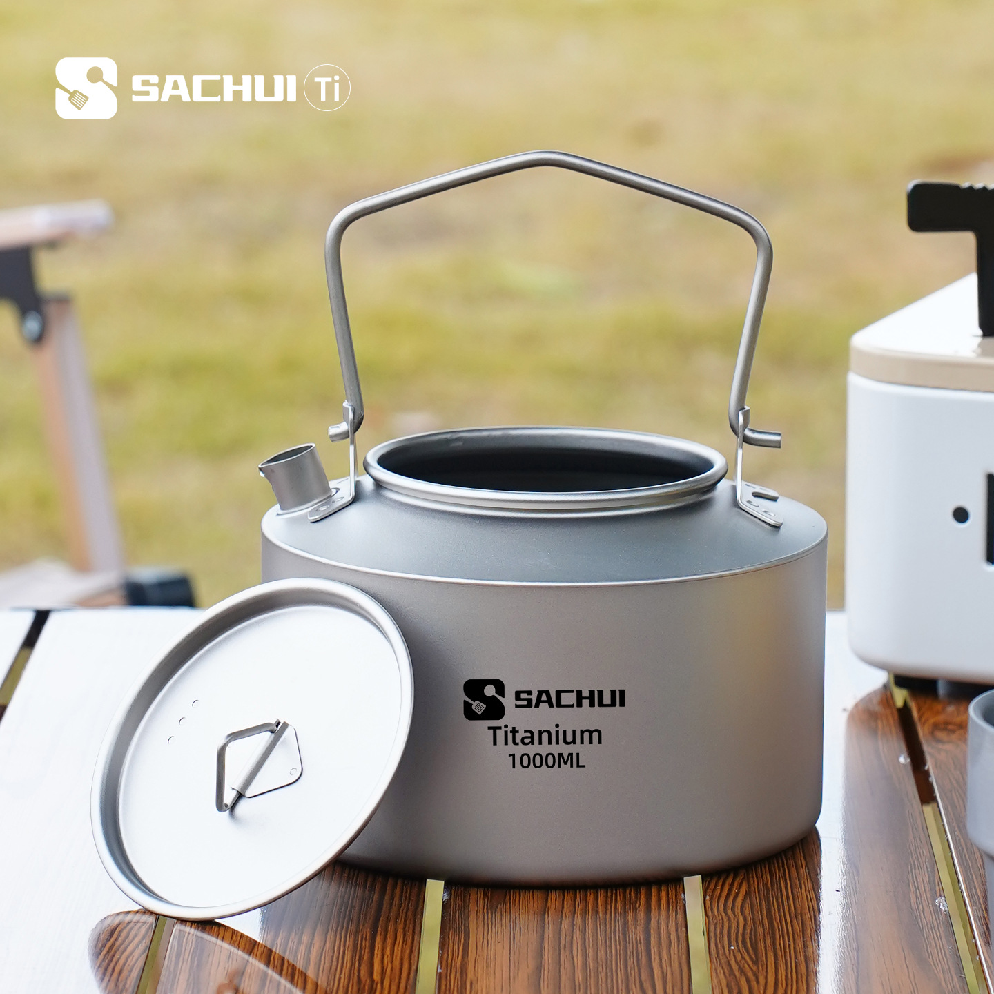 Hervidor de titanio puro de 10 - Camping Cooking Accessories reseña y precio