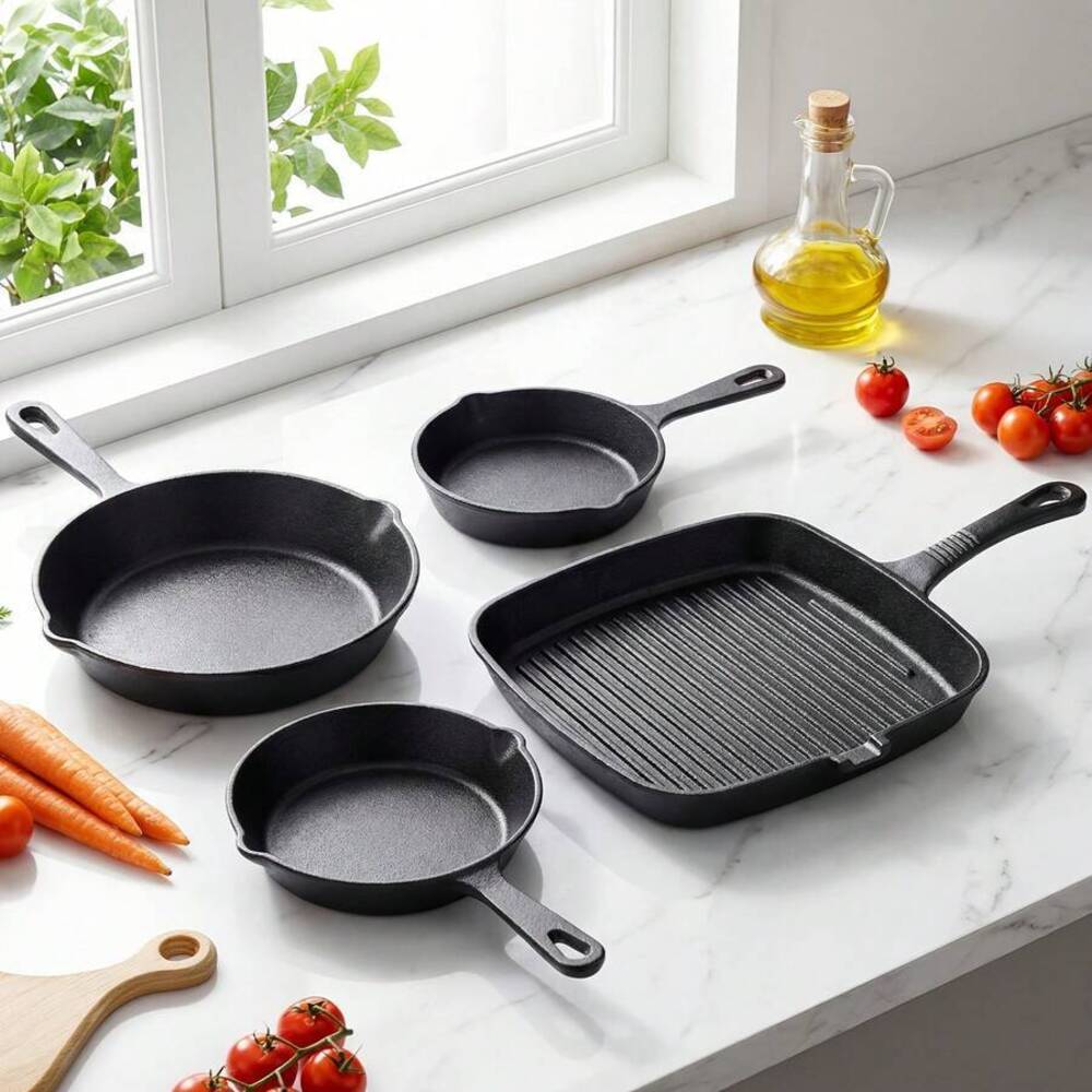 Juego de utensilios de cocina  - Camping Cooking Set For 4 reseña y precio
