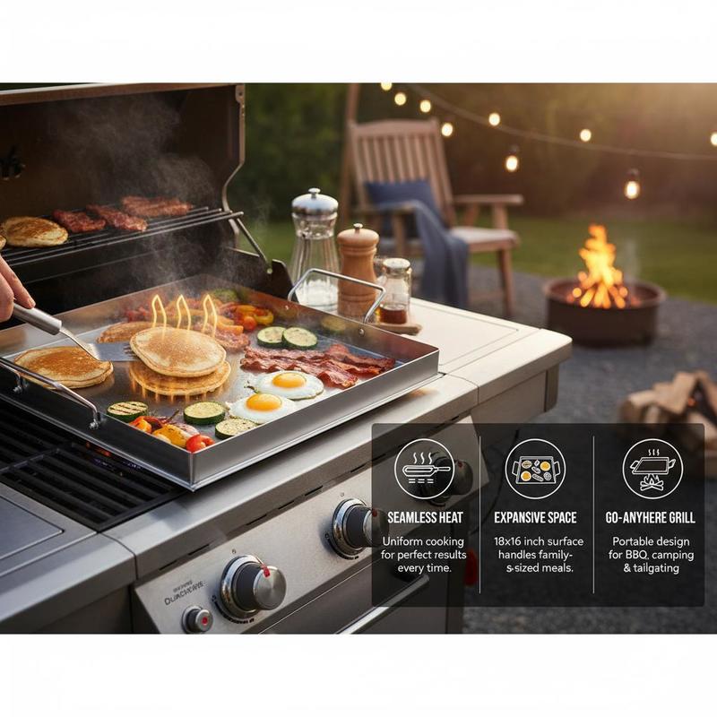 Plancha universal de superfici - Campfire Cooking Anime reseña y precio