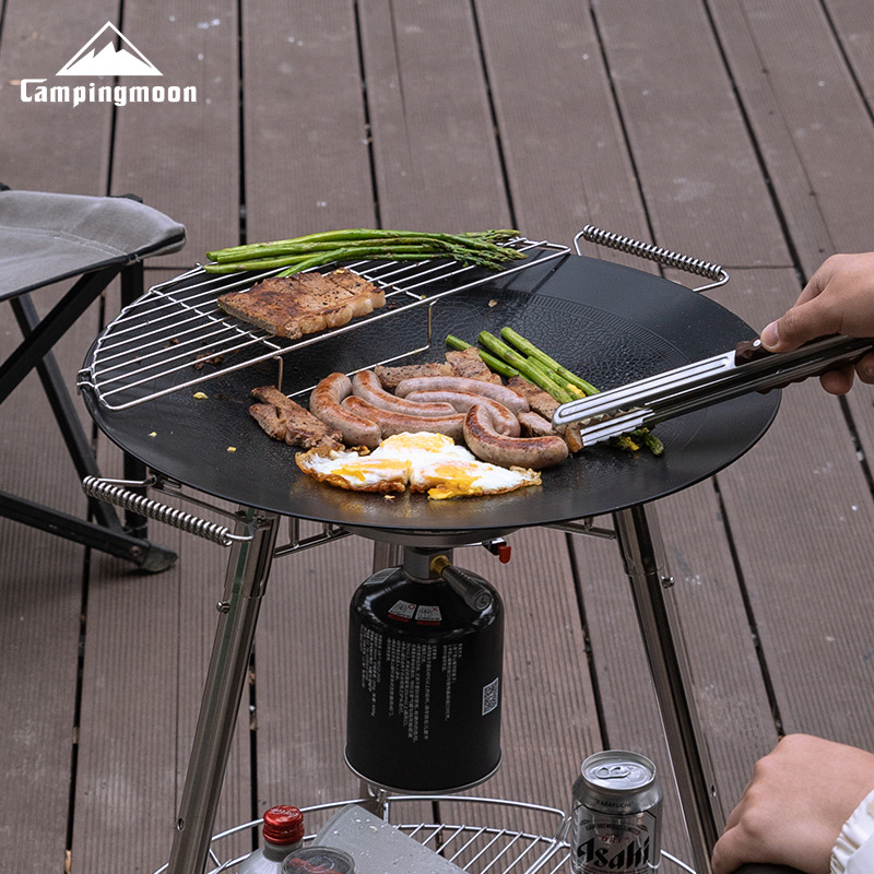 CAMPINGMOON GRW-45F Plancha de - Camping Cooking Griddle reseña y precio
