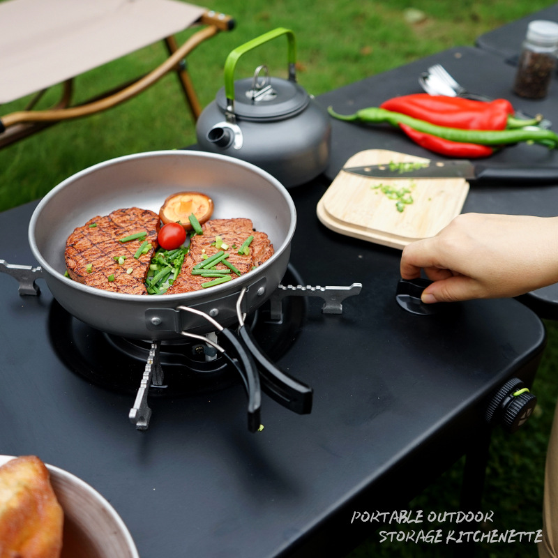 Mesa de Cocina Portátil para A - Camping Outdoor Cooking Table reseña y precio
