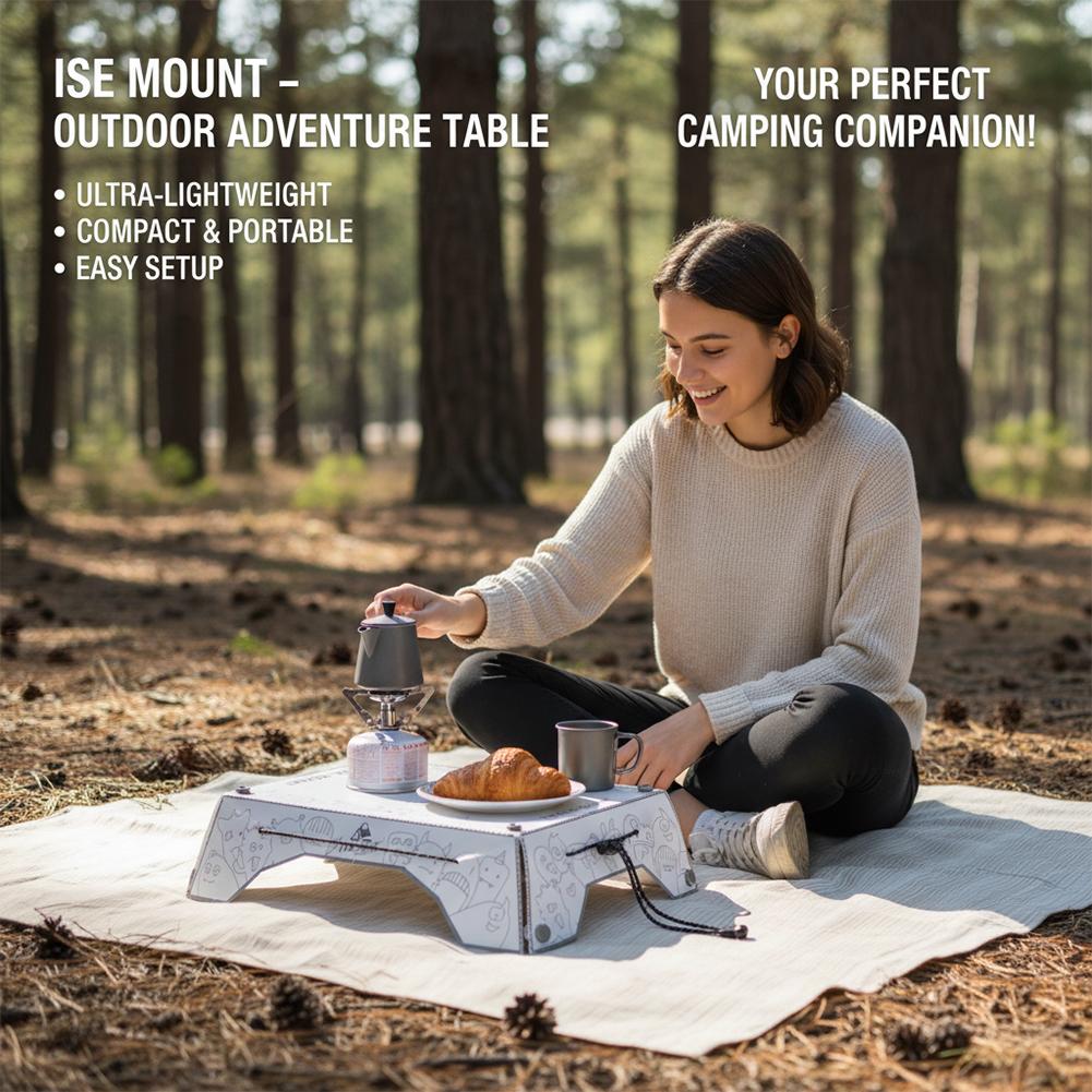 Mesa Plegable Portátil para Ca - Camping Outdoor Cooking Table reseña y precio