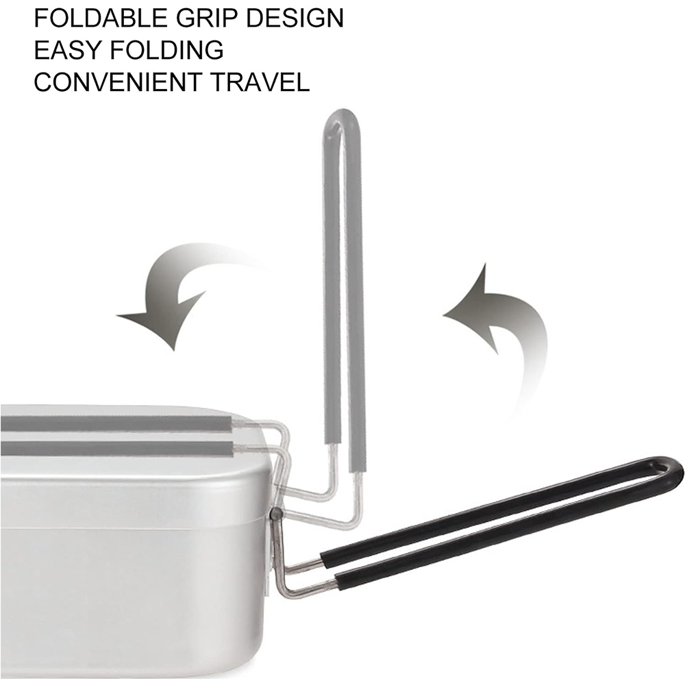 Fiambreras de aluminio de 800M - Camping Outdoor Cooking Table reseña y precio