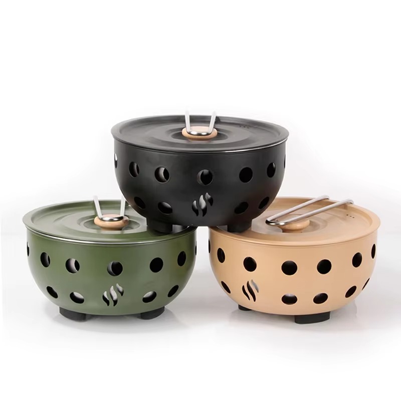 Olla Antiadherente con Tapa, C - Camping Cooking Set For 4 reseña y precio