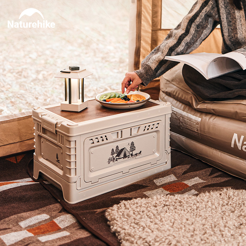 Naturehike-caja de almacenamie - Camping Cooking Table reseña y precio