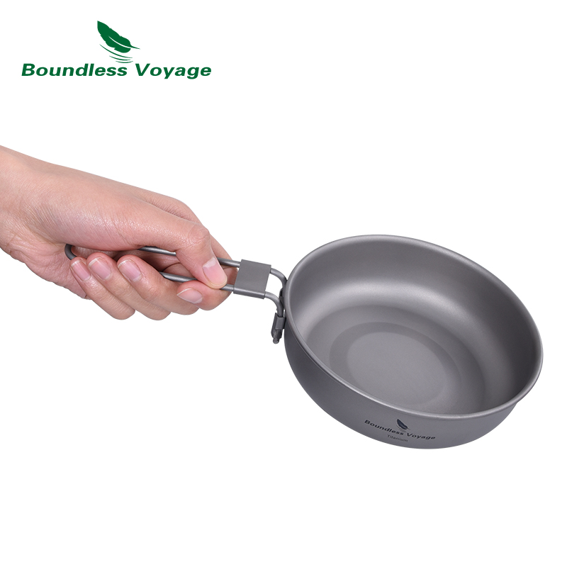 Sartén de titanio ultraligera  - Camping Cooking Griddle reseña y precio