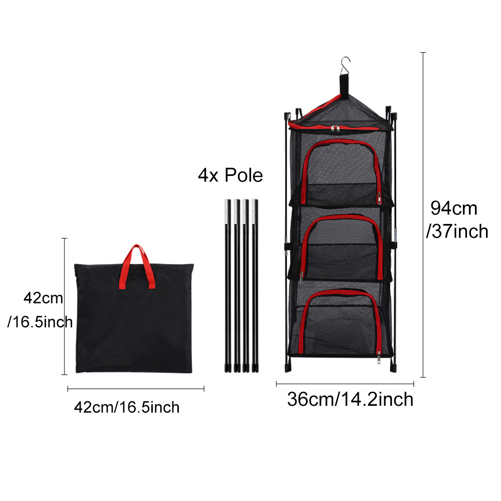 Red de secado de almacenamient - Camping Outdoor Cooking Table reseña y precio