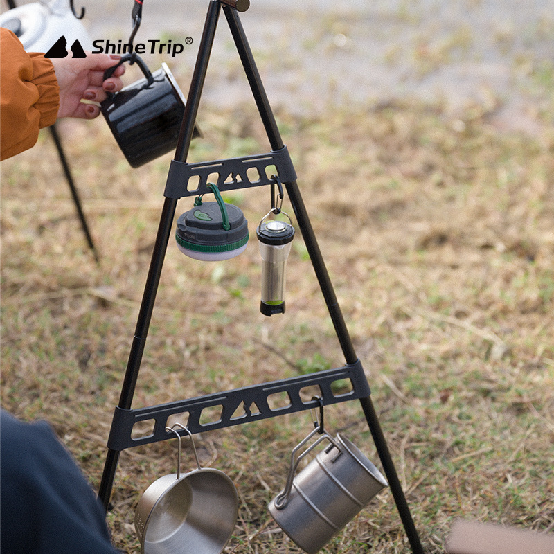 Shine Trip-estante triangular  - Camping Outdoor Cooking Table reseña y precio