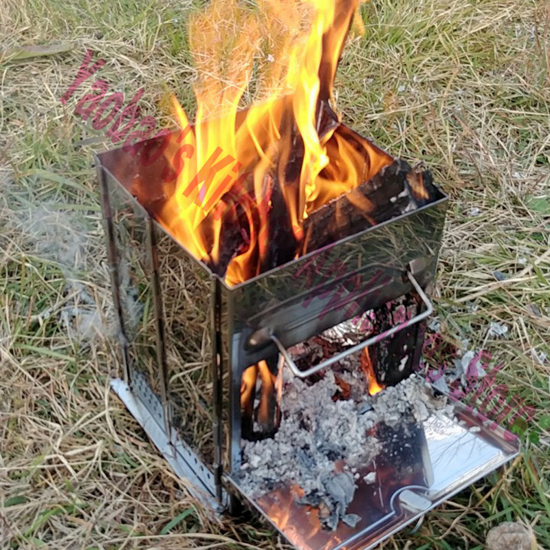 Estufa de Leña Portátil Desmon - Camping Cooking Accessories reseña y precio