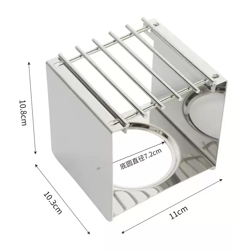 Soporte Cuadrado de Acero Inox - Camping Cooking Accessories reseña y precio