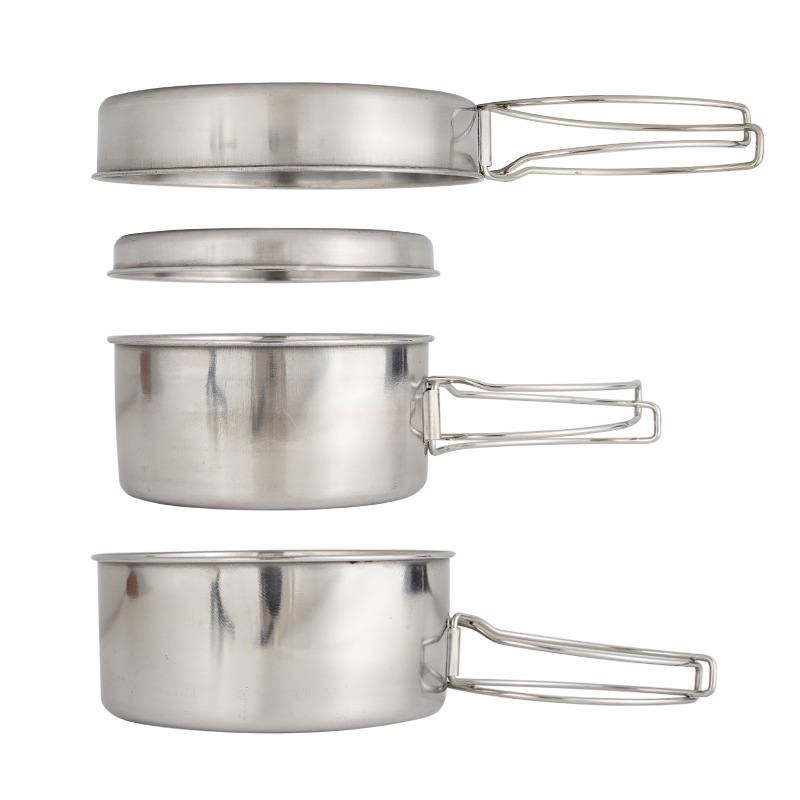 Juego de Utensilios de Cocina  - Camping Cooking Set For 4 reseña y precio