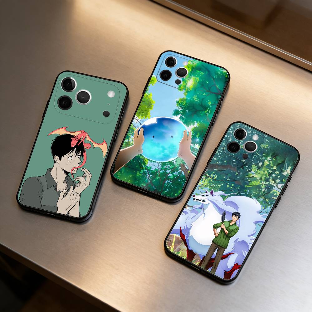Funda de silicona suave negra  - Campfire Cooking Anime reseña y precio
