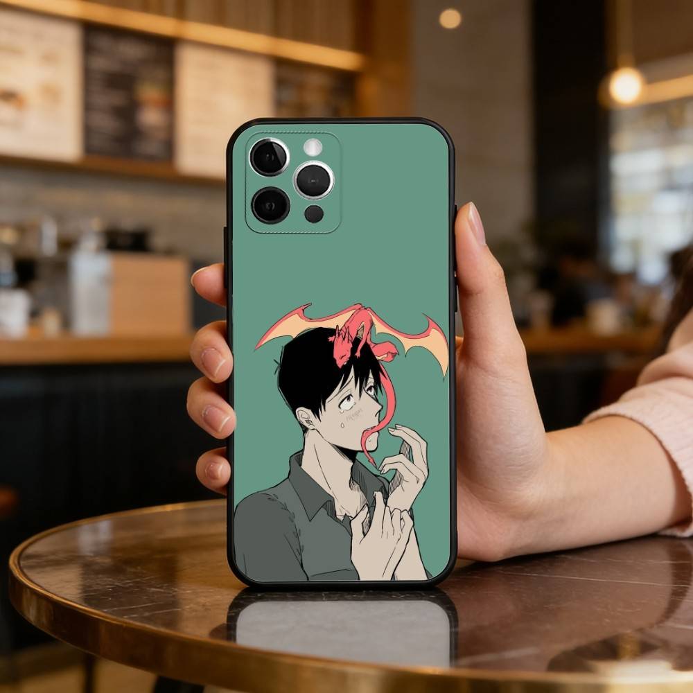 Funda de silicona suave negra  - Campfire Cooking Anime reseña y precio
