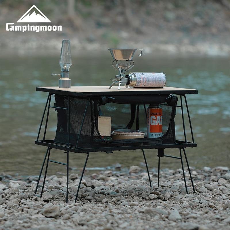 CAMPINGMOON T-230 Mesa de Camp - Camping Cooking Table reseña y precio