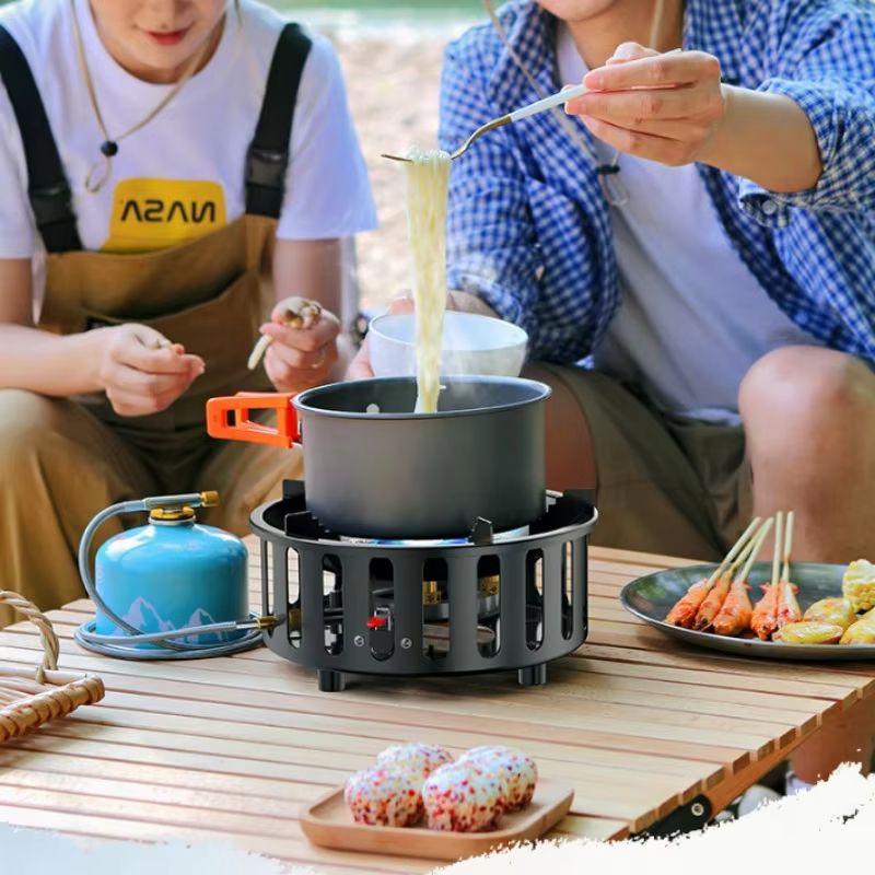 Estufa de Camping Portátil de  - Camping Cooking Light reseña y precio