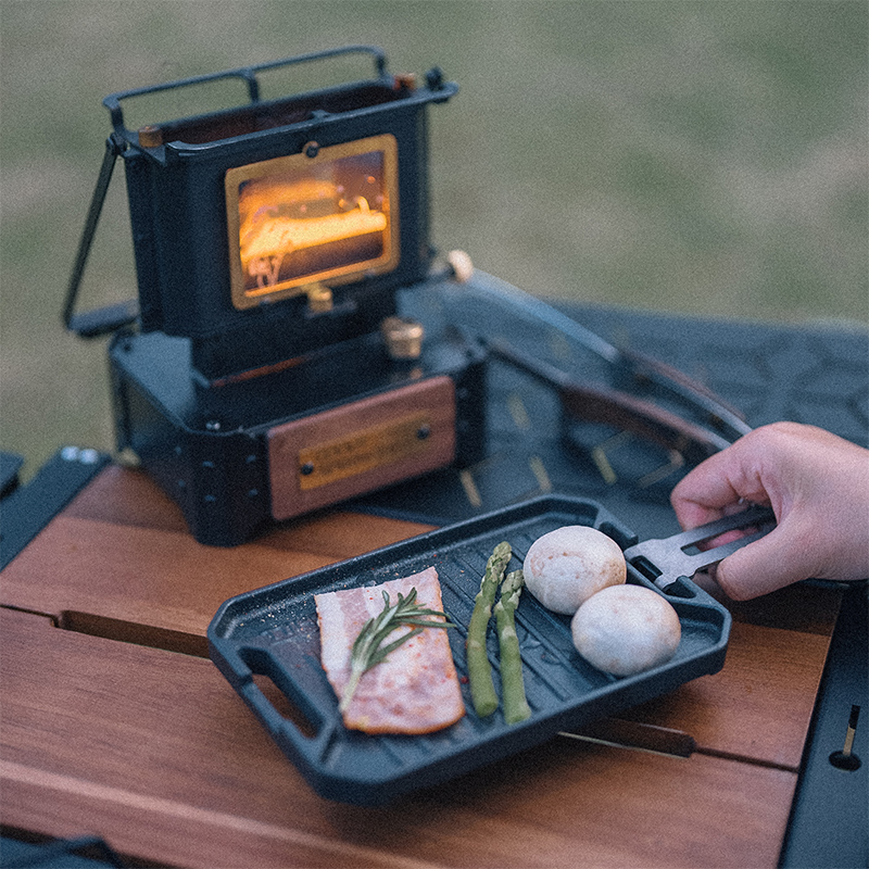 COOUT SPRINGHILL Mini Parrilla - Camping Cooking Griddle reseña y precio