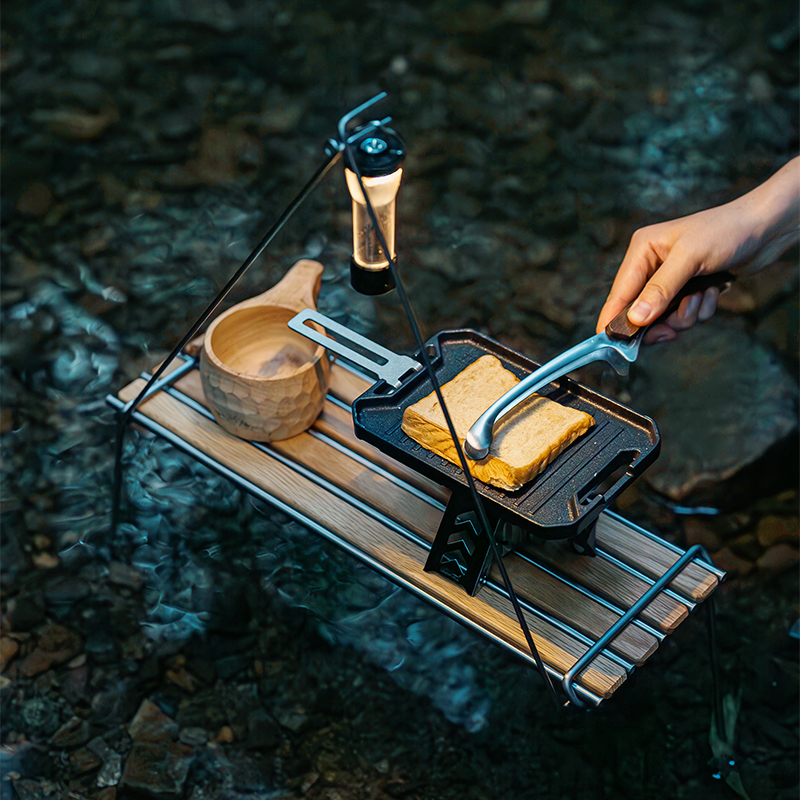 COOUT SPRINGHILL Mini Parrilla - Camping Cooking Griddle reseña y precio