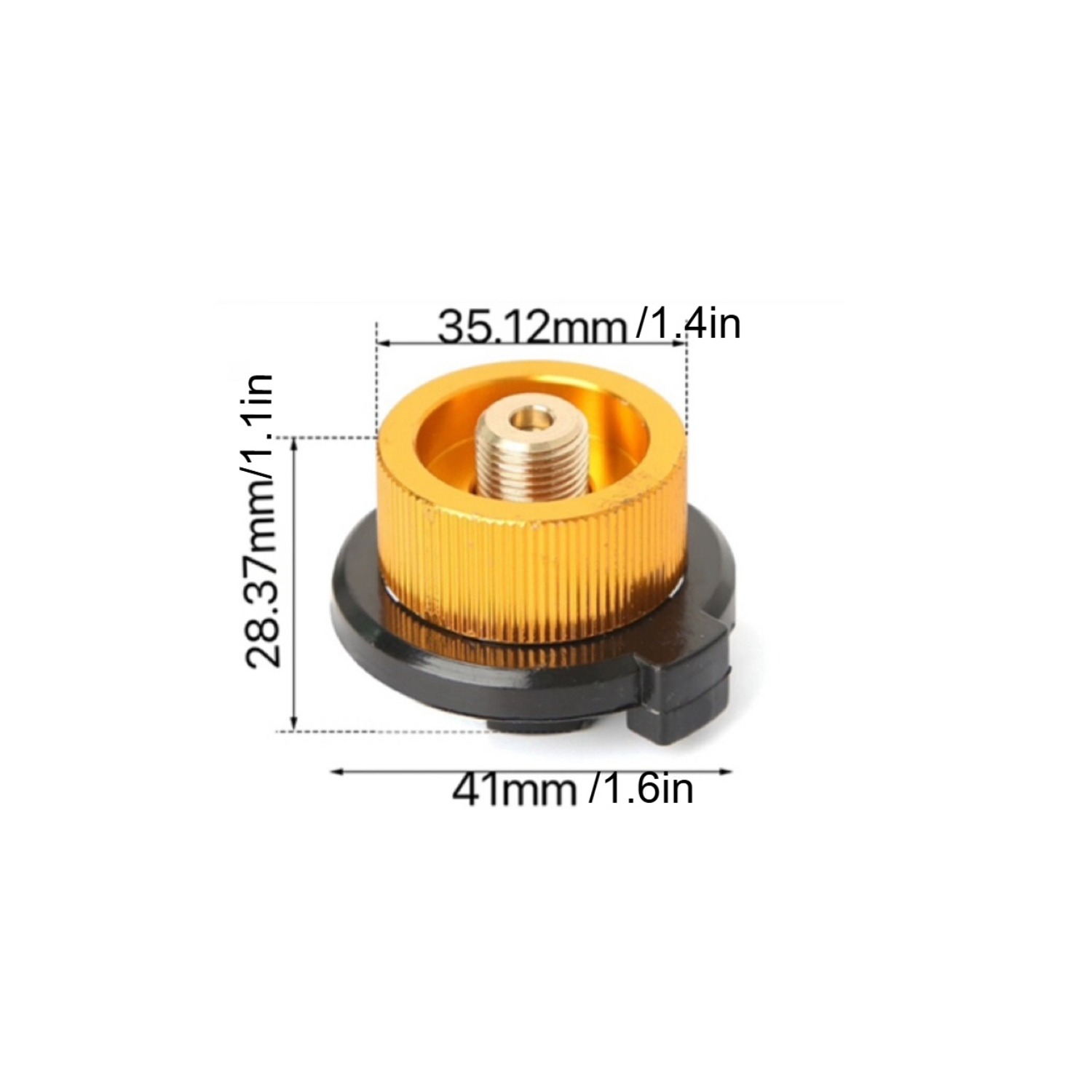 Adaptador de Tanque de Propano - Camping Cooking Light reseña y precio