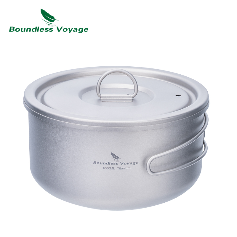 Olla de Camping de titanio Bou - Camping Cooking Accessories reseña y precio