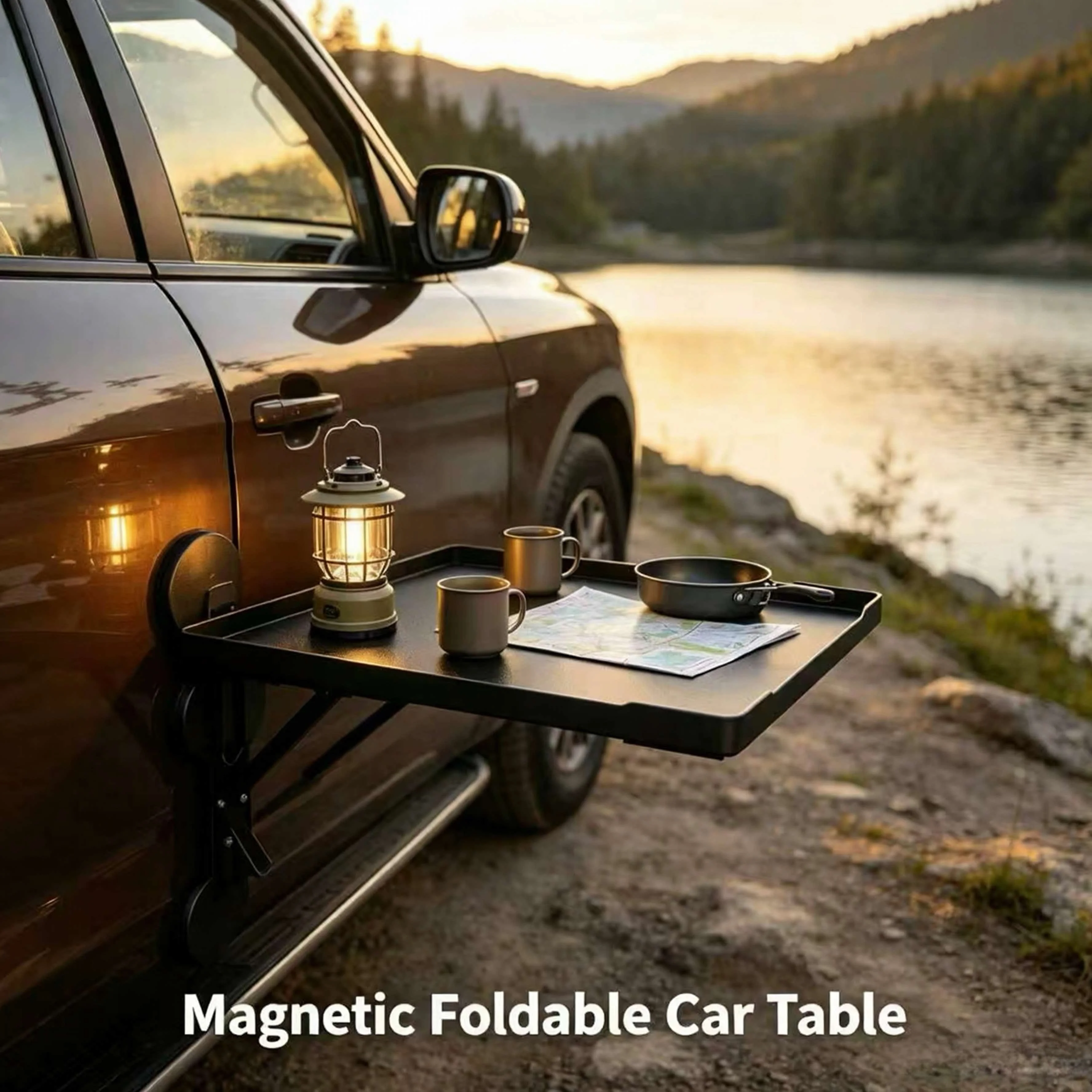 Bandeja Plegable para Puerta L - Camping Cooking Accessories reseña y precio