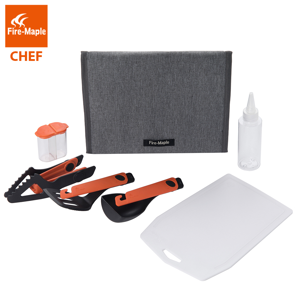 Fire Maple-Kit de utensilios d - Camping Cooking Essentials Kit reseña y precio
