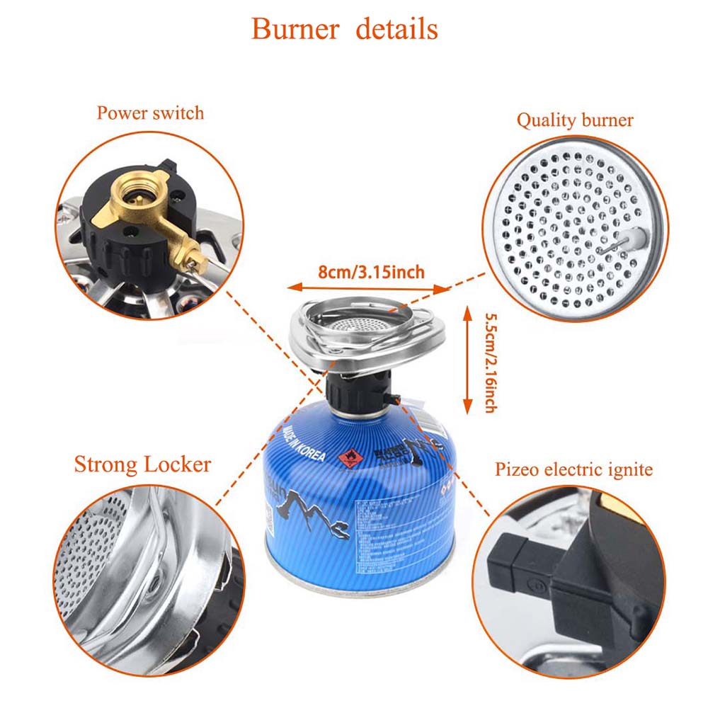 Quemador de olla recolectora d - Camping Cooking Grate reseña y precio