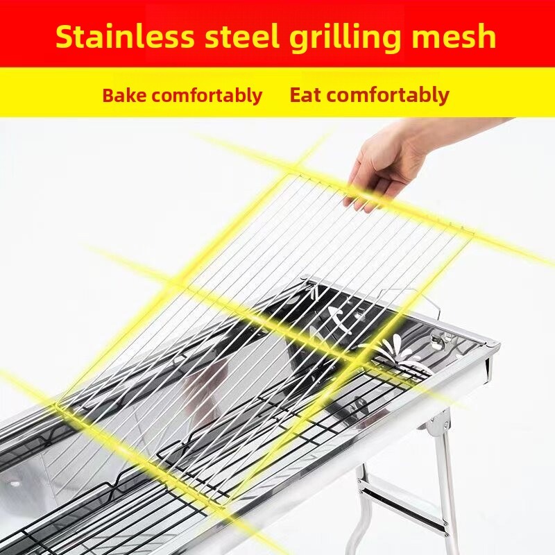 Parrilla de Carbón Plegable Gr - Camping Cooking Griddle reseña y precio