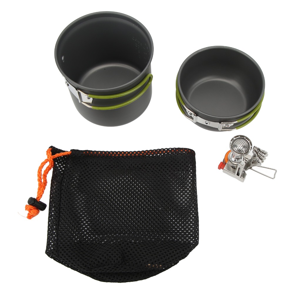 Juego de Cocina para Camping d - Camping Lightweight Cooking Pot reseña y precio