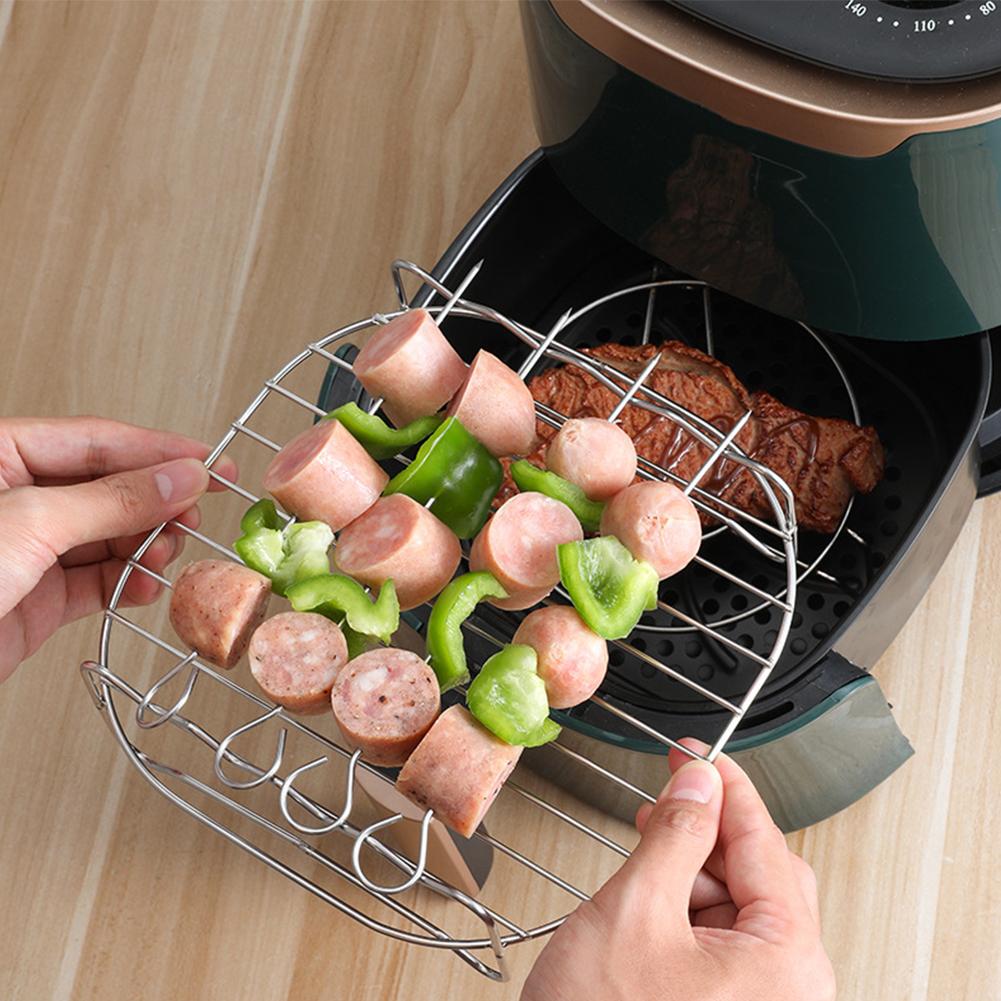 Rejilla para freidora de aire, - Camping Cooking Grate reseña y precio