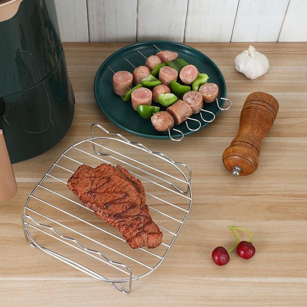 Rejilla para freidora de aire, - Camping Cooking Grate reseña y precio
