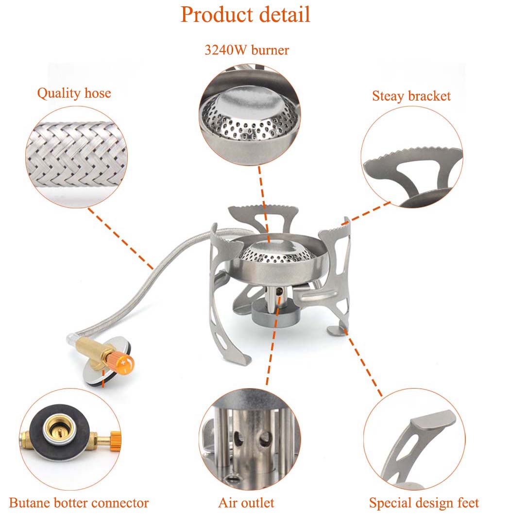 Quemador de Gas para acampar a - Camping Cooking Grate reseña y precio