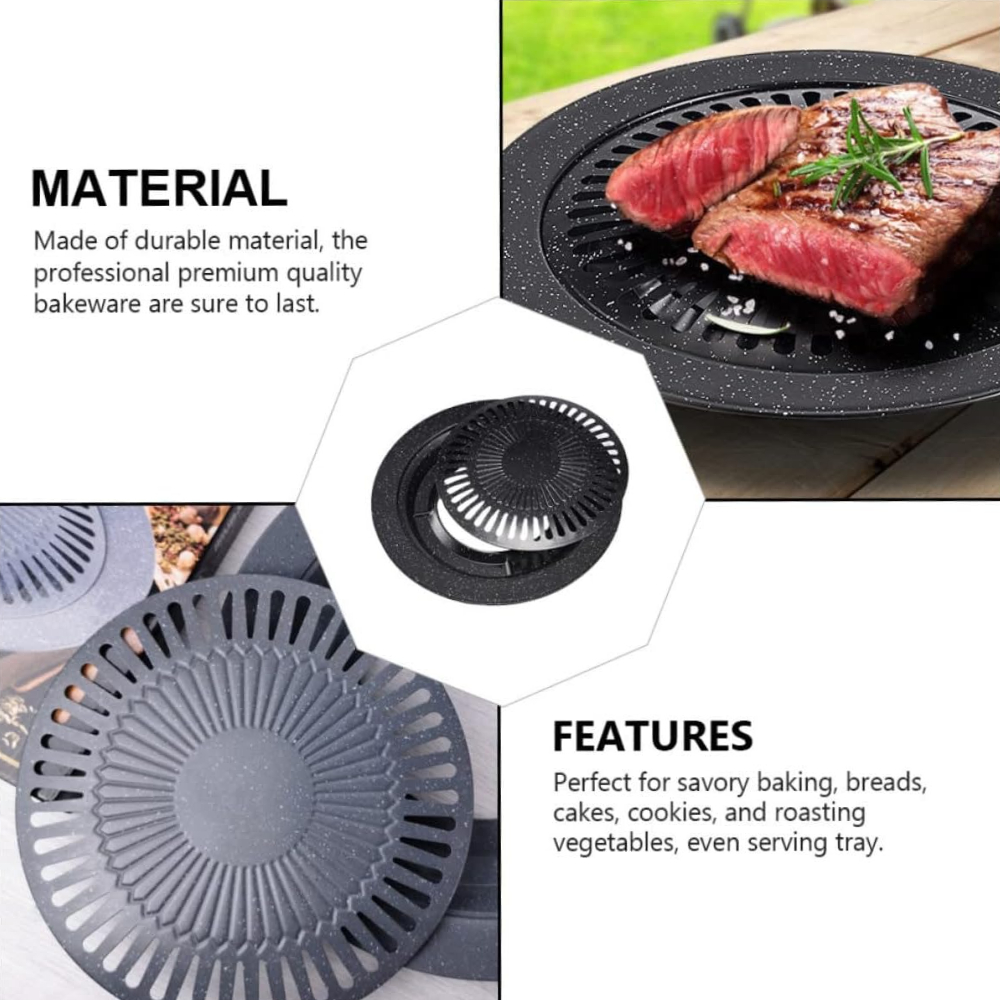 KOSUN-sartén para parrilla cor - Campfire Cooking Anime reseña y precio