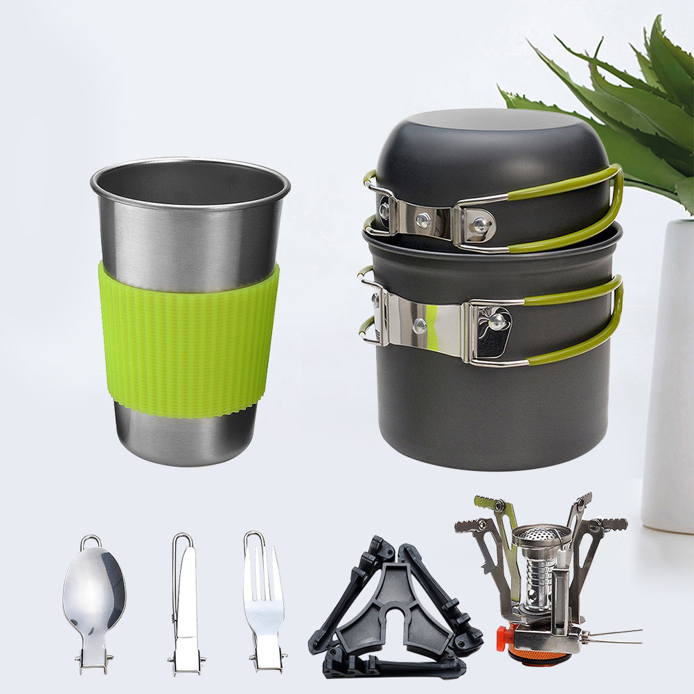 Juego de Utensilios de Cocina  - Camping Lightweight Cooking Pot reseña y precio